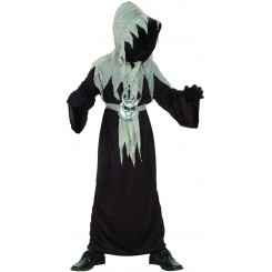 Faceless Demon kostume 160 cm til halloween og udklædning.