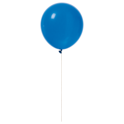 BALLON BLÅ 10 STK