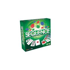 Populært familiespil. Sequence er et klassisk brætspil. Spillebrættet