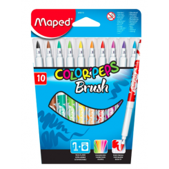 COLOR PEPS TUSSER BRUSH MAPED