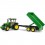 Bruder 02108 John Deere 5115 M traktor med grøn tipanhænger i skala 1:16.