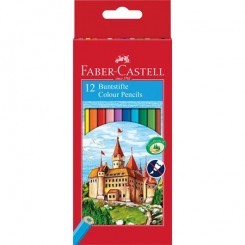 Faber-Castell farveblyanter 12 stk. med klare og flotte farver.