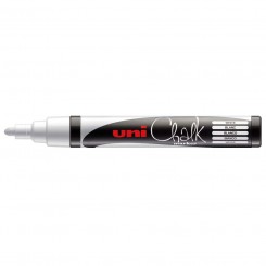 UNI CHALK MARKER 2,5 MM HVID