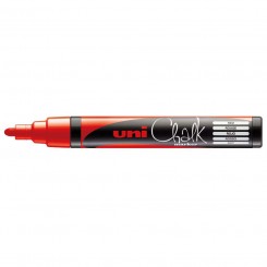 UNI CHALK MARKER 2,5 MM RØD