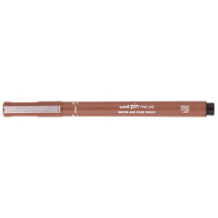 0,1 BRUN UNI PIN FINE LINE