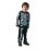 Candy Skelet Mini kostume str. 104 med farverigt skeletmotiv.