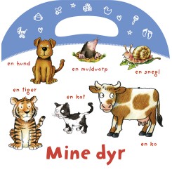 MINE DYR PAPBOG M. HÅNDTAG