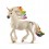 Schleich Rainbow Unicorn Hingst 70523 fra Bayala med farverig manke.