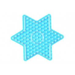 HAMA Maxi Perleplade Stjerne | Stiftplade | Bakkeleg