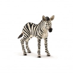Schleich Zebraføl 14811 | Naturtro Dyrefigur | Bakkeleg