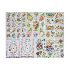 GLANSBILLEDER BLOMSTER