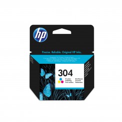 HP 304 original farveblækpatron.