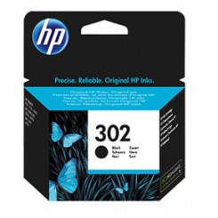 HP 302 Sort Original blækpatron til HP-printere.