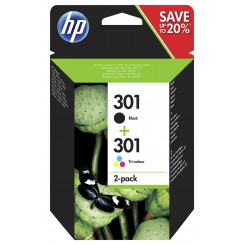 HP 301 SAMPAK ORIGINAL