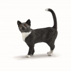 Schleich Stående Kat 13770 – naturtro kattefigur til leg og samling.