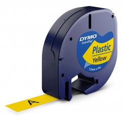 DYMO PLASTTAPE GUL