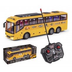 Speed R/C Bus 1:24 med Lys | Radiostyret Bus | Bakkeleg