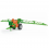 Bruder 02207 Amazone UX 5200 marksprøjte i grøn og orange med udfoldelige sprøjtearme og vandfunktion.