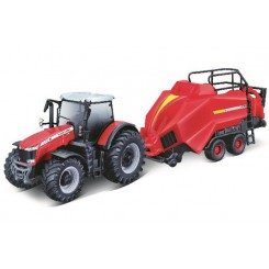 MASSEY FERGUSON TRAKTOR M/PRESSER
