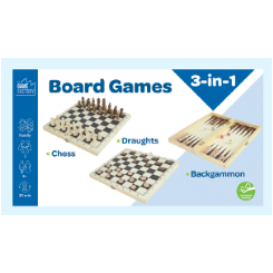 SKAK DAM BACKGAMMON 3i1 SPIL 208000