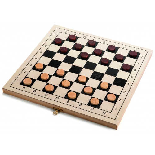 VINI 3-i-1 Skak, Dam & Backgammon i Træ | Spilsæt | Bakkeleg