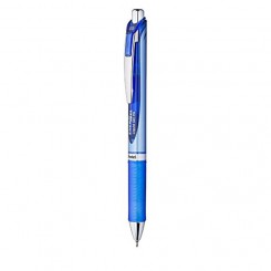 Pentel EnerGel 0,5 mm blå gelpen.