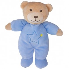 BAMSE I BLÅ NATDRAGT 20CM TINKA