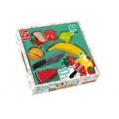 HAPE SUNDT FRUGTSÆT I TRÆ M. VELCRO