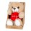 Krammebamse "Love You" 63014 – sød bamse med kærligt budskab