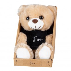 Krammebamse “FAR” 63024 – blød bamse med kærlig tekst til en helt særlig far.