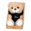 Krammebamse “FAR” 63024 – blød bamse med kærlig tekst til en helt særlig far.