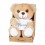 Krammebamse Mormor 63003 med hvid T-shirt og teksten “Mormor”.