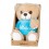 Krammebamse "Lillebror" 63010 – sød bamse og gaveidé til lillebror