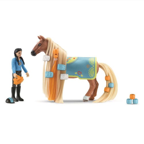 SCHLEICH HEST & RYTTER M TILBEHØR