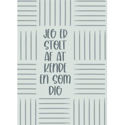 JEG ER STOLT A5