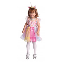Mini Unicorn Girl 104 cm 42750 | Enhjørning Kostume | Bakkeleg
