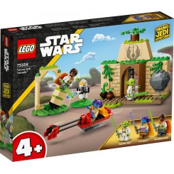 LEGO Star Wars 75358 Jedi-templet på Tenoo med figurer og autentiske detaljer.