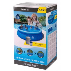 POOL M PUMPE 30M X 76 CM 21360