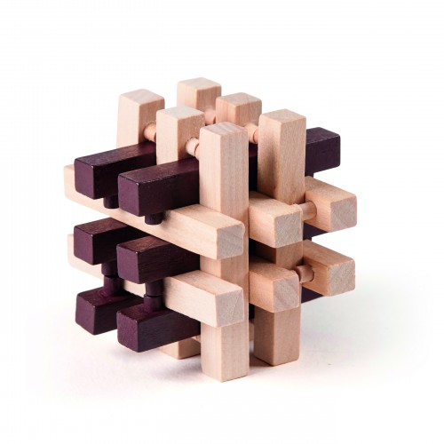 VINI I.Q. Game 6,5 cm – hjernevrider i træ assorteret | Bakkeleg