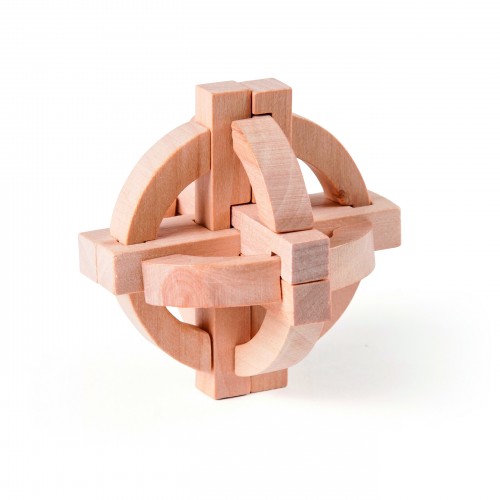VINI I.Q. Game 6,5 cm – hjernevrider i træ assorteret | Bakkeleg