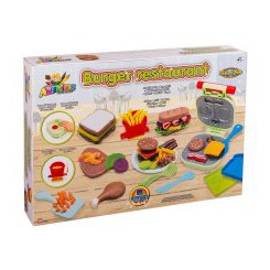 Burger Restaurant Modelervoks 32858 til kreativ leg med burgere og restauranttema.