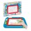 ArtKids magnetisk farvetegnetavle 30 × 22 cm med farvebaggrund og magnetstempler.