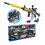 Air Shooter Sniper 416 XA3 74 cm guldbelagt softbullet-gevær med kikkertsigte og skumpile