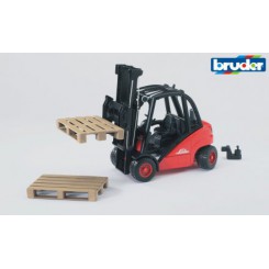Linde H30D gaffeltruck er en industrimaskine med to-trins løftemast