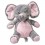 Rosa My Teddy elefantbamse på 22 cm.