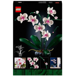 LEGO Icons 10311 Orkidé – dekorativ LEGO-blomst i elegant design til boligindretning.