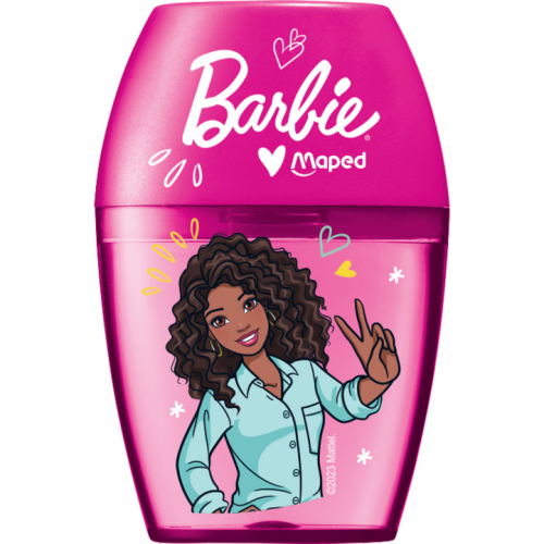 BARBIE SKRIVESÆT M 4 DELE MAPED