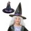 RIO heksehat med flot dekoration – perfekt som tilbehør til heksekostume og Halloween.