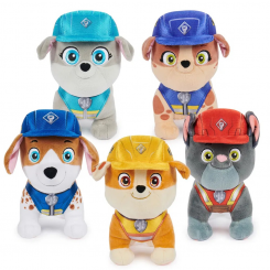 PAW PATROL RUBBLE & CREW BASIC PLUSH 15 CM