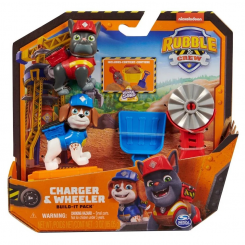 PAW PATROL RUBBLE & CREW FIGURE 2 PACK